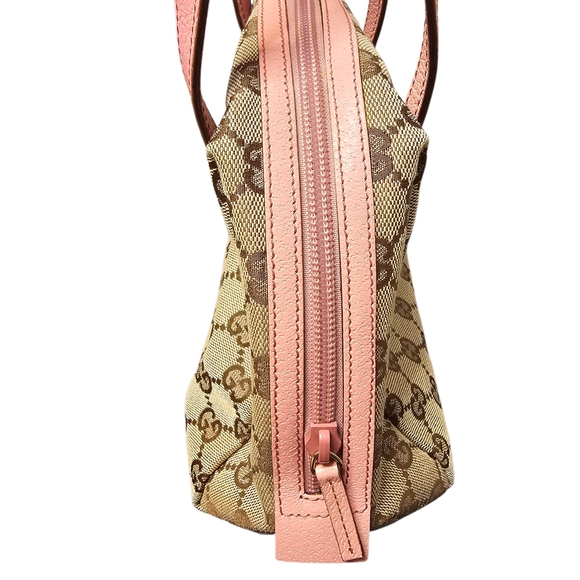 Gucci Pink and Brown Women's Handbag - Picture 3 of 12